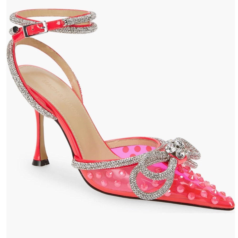 Mach & Mach pointed high heels PINK size 7US / 37EU